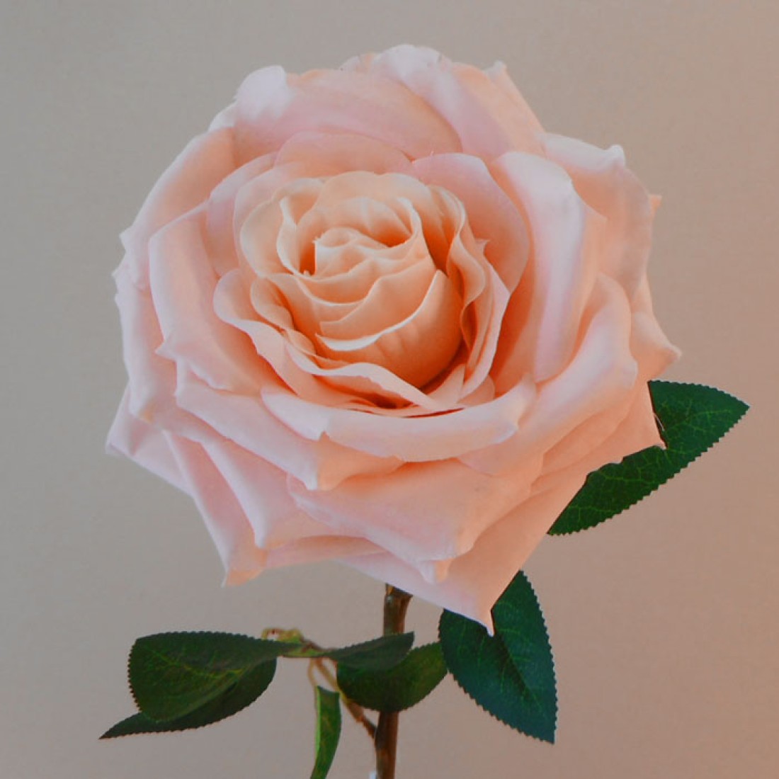 Artificial Roses Large Blush Pink 76cm Artificial Flowers